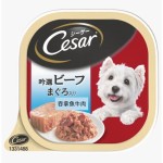 Cesar西莎 鋁罐狗罐頭 日系牛肉及吞拿魚味 100g (10230235) 狗罐頭 狗濕糧 Cesar 西莎 寵物用品速遞