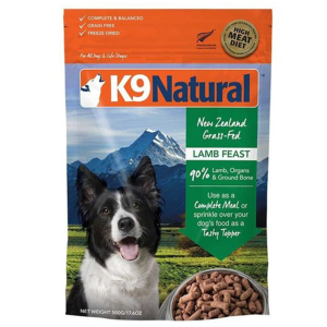 K9-Natural-狗糧-羊肉盛宴-Lamb-Feast-500g-K9-L500-K9Natural-寵物用品速遞