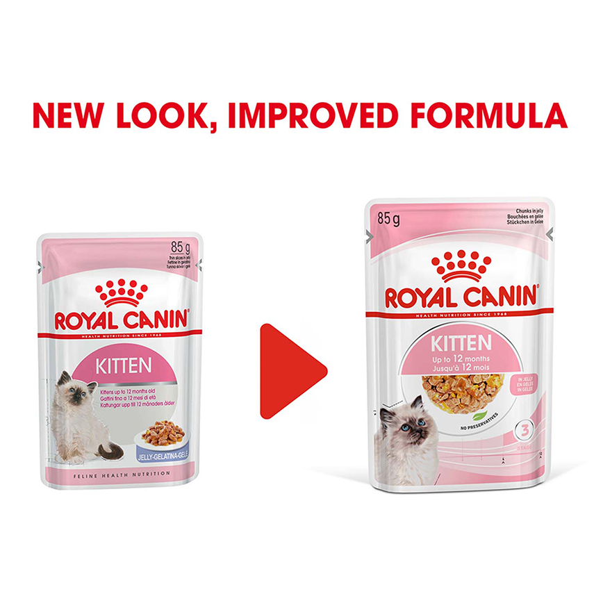 Royal Canin 法國皇家 Kitten 貓濕糧 幼貓營養主食濕糧 (啫喱) 85g (圖片6)