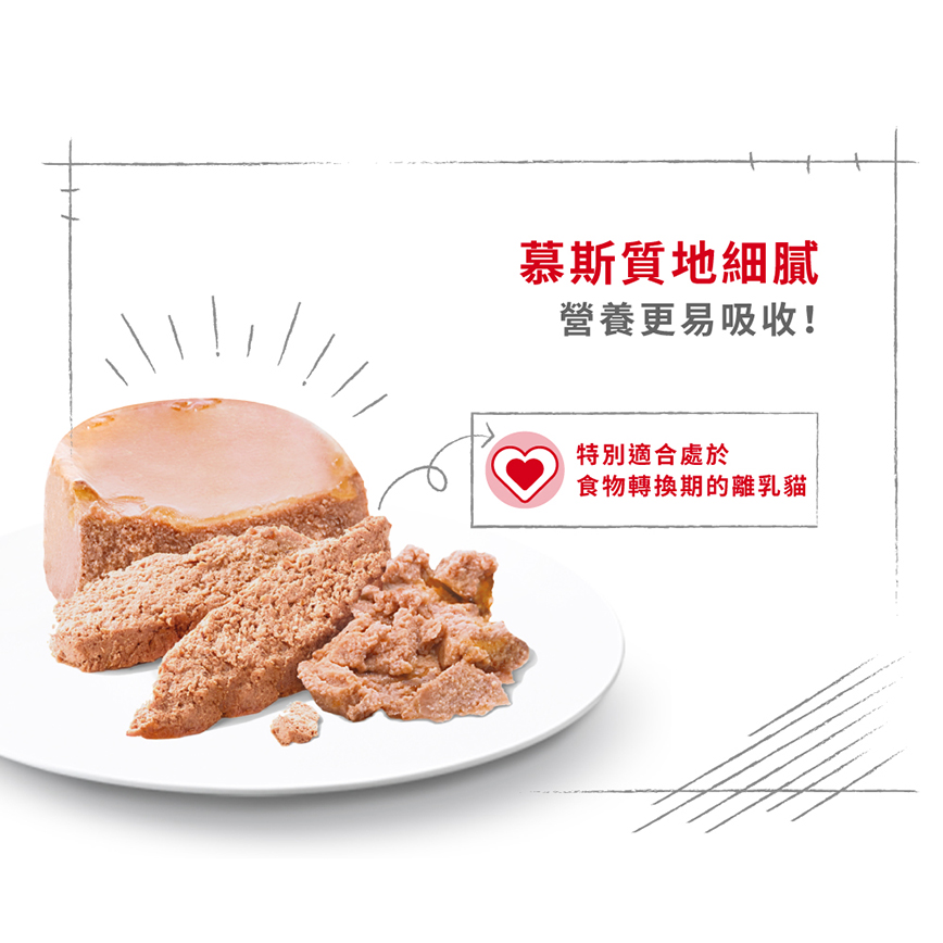 Royal Canin 法國皇家 貓濕糧 離乳貓及母貓營養主食罐頭 BB02 195g (3077200) (圖片6)