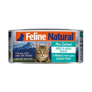 Feline-Natural-主食貓罐頭-牛肉及藍尖尾鱈魚配方-Beef-and-Hoki-Feast-85g-F9-C-BH85-Feline-Natural-寵物用品速遞