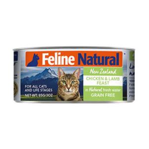 Feline-Natural-主食貓罐頭-雞肉及羊肉配方-Chicken-and-Lamb-Feast-85g-F9-C-CL85-Feline-Natural-寵物用品速遞