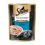 Sheba 袋裝貓濕糧 吞拿魚及鯛魚 70g (10208262) 貓罐頭 貓濕糧 Sheba 寵物用品速遞