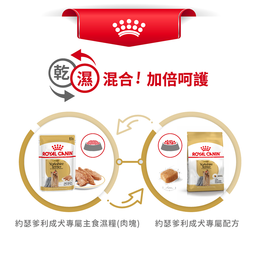 Royal Canin 法國皇家 狗濕糧 約瑟爹利成犬專屬主食濕糧 (肉塊) 85g (圖片7)