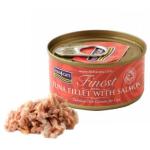 Fish4Cats Finest貓主食罐 吞拿魚加三文魚 Tuna Fillet With Salmon 70g 貓罐頭 貓濕糧 Fish4Cats 寵物用品速遞