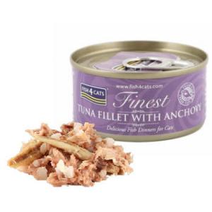 Fish4Cats-Finest貓主食罐-吞拿魚加鳳尾魚-Tuna-Fillet-with-Anchovy-70g-Fish4Cats-寵物用品速遞