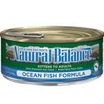 Natural Balance雪山 全貓罐頭 海洋魚配方 Ocean Fish 5.5oz 貓罐頭 貓濕糧 乖乖吃飯 寵物用品速遞