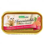 Naturcate 貓罐頭 白肉吞拿魚+三文魚絲 85g (NC85-5) 貓罐頭 貓濕糧 Naturcate 寵物用品速遞