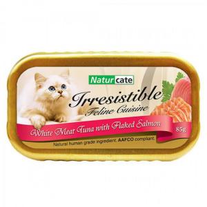 Naturcate-貓罐頭-白肉吞拿魚-三文魚絲-85g-Naturcate-寵物用品速遞