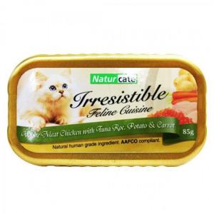 Naturcate-貓罐頭-雞胸肉-吞拿魚子-馬鈴薯-紅蘿蔔-85g-Naturcate-寵物用品速遞