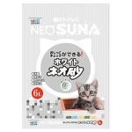 紙貓砂 日本NEO SUNA白沙紙砂 6L (淺灰色) 貓砂 紙貓砂 寵物用品速遞