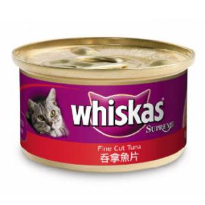 whiskas偉嘉-極品貓罐頭-吞拿魚片-85g-HK04580-Whiskas-偉嘉-寵物用品速遞