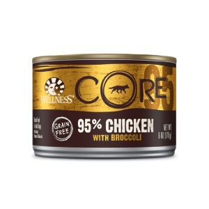 WELLNESS-CORE95-天然狗罐頭-雞肉配西蘭花-6oz-WELLNESS-寵物用品速遞
