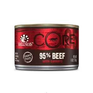 WELLNESS-CORE95-天然狗罐頭-牛肉配蘿蔔-6oz-WELLNESS-寵物用品速遞