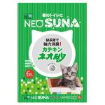 紙貓砂 日本NEO SUNA綠茶葉紙貓砂 6L (綠色) TBS 貓砂 紙貓砂 寵物用品速遞