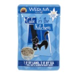 WeRuVa 主食濕糧系列 野生吞拿魚牛肉及三文魚 85g (藍色) (001058) 貓罐頭 貓濕糧 WeRuVa 寵物用品速遞