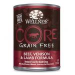 WELLNESS CORE 狗罐頭 無穀物狗罐頭 牛肉、鹿肉拼羊肉配方 12.5oz 狗罐頭 狗濕糧 WELLNESS 寵物用品速遞