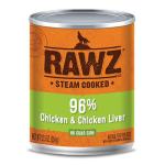 RAWZ 狗罐頭 主食罐 全犬配方 雞肉及雞肝 354g (RZDC354) 狗罐頭 狗濕糧 RAWZ 寵物用品速遞