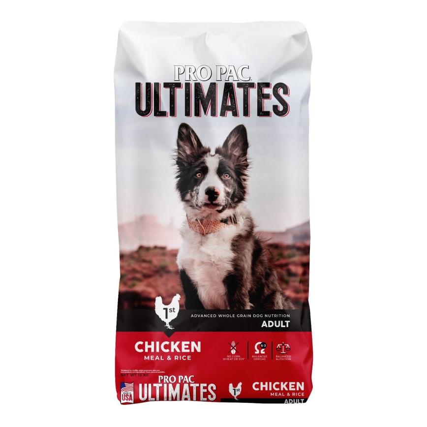 PRO PAC Ultimates 狗糧 全天然系列 成犬配方 雞肉及糙米 5.5lb 2.5kg (73001) (圖片3)