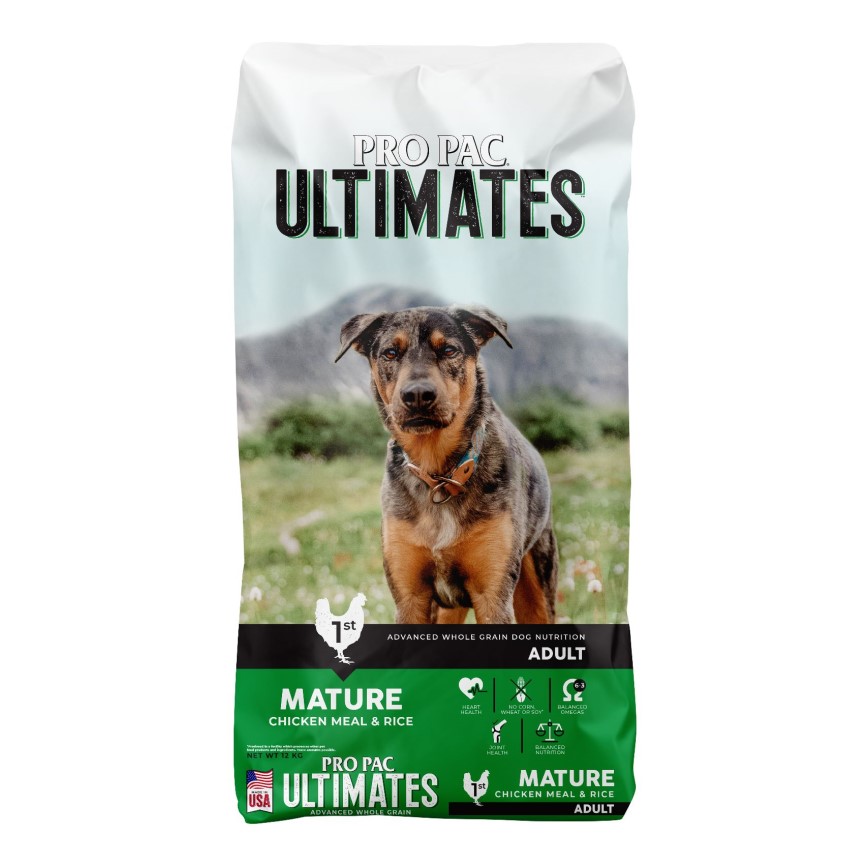 PRO PAC Ultimates 狗糧 全天然系列 高齡犬配方 雞肉及糙米 26.5lb 12kg (73070) (圖片3)