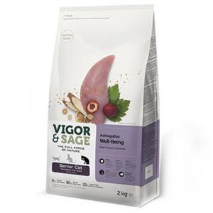 VIGOR-SAGE-無穀物天然糧-黄芪抗衰老高齡貓-Astragalus-Well-Being-2kg-17056-VIGOR-SAGE-寵物用品速遞