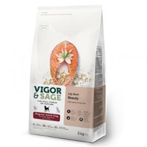 VIGOR-SAGE-無穀物天然糧-三文魚百合美毛成犬大粒-Lily-Root-Beauty-Large-Breed-Adult-Dog-2kg-VIGOR-SAGE-寵物用品速遞