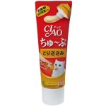 CIAO 貓零食 日本貓用營養膏 乳酸菌營養膏 雞肉味 80g (橙) (CS-153) 貓咪保健用品 營養膏 保充劑 寵物用品速遞