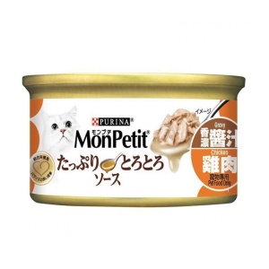 MonPetit-至尊系列-香濃醬汁雞肉-85g-醬煮系列-白橙-NE12375359-MonPetit-寵物用品速遞