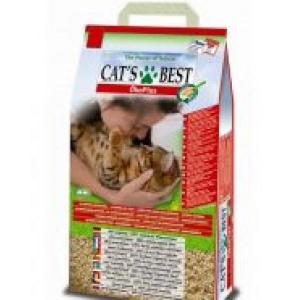 CATS-BEST-木貓砂-德國CATS-BEST黏結吸臭木貓砂-紅袋幼砂普通裝-8_6kg-20L-破損品-貓糧及貓砂-寵物用品速遞