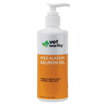 Vet Worthy 野生阿拉斯加三文魚油(貓用) Wild AK Salmon Oil 8oz (0063) 貓咪保健用品 營養膏 保充劑 寵物用品速遞