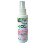 Vet Worthy 貓用舒緩痕癢噴霧 Cat Hot Spot Spray 4oz (41031) 貓咪清潔美容用品 皮膚毛髮護理 寵物用品速遞