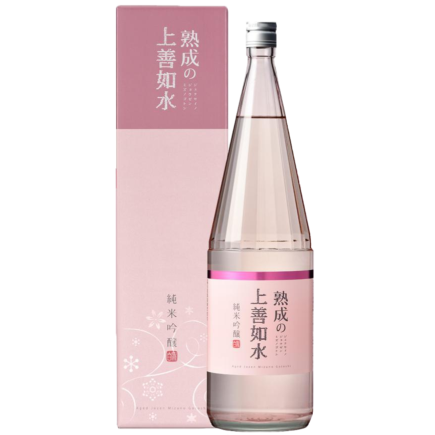 白瀧酒造 熟成の上善如水 純米吟釀 1.8L (粉紅) (TBS) (圖片3)