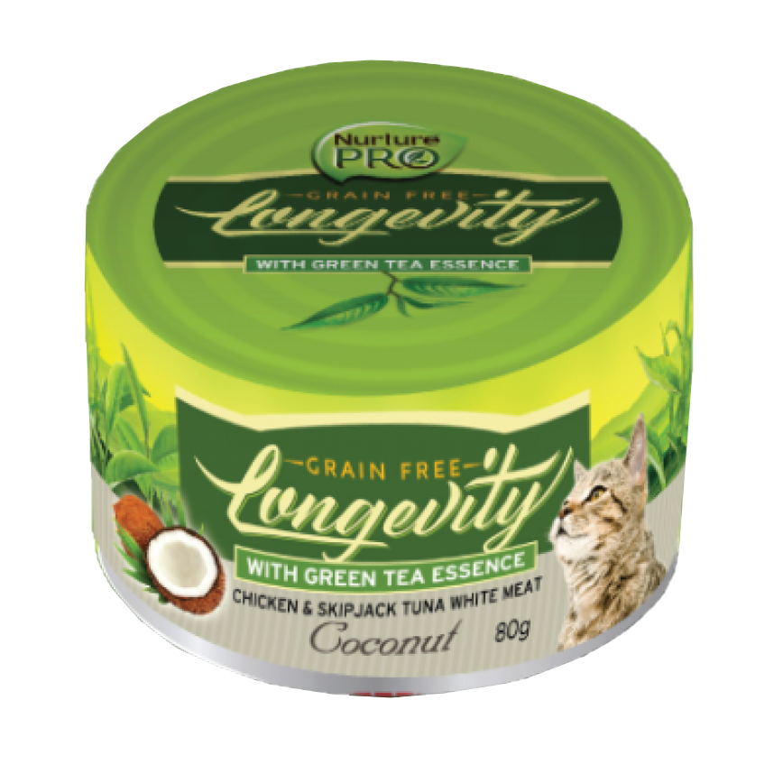 Nurture Pro Lysine 貓罐頭 肉絲椰子免疫增強主食罐 Coconut 80g (NPCC0001) (新舊包裝隨機) (圖片3)