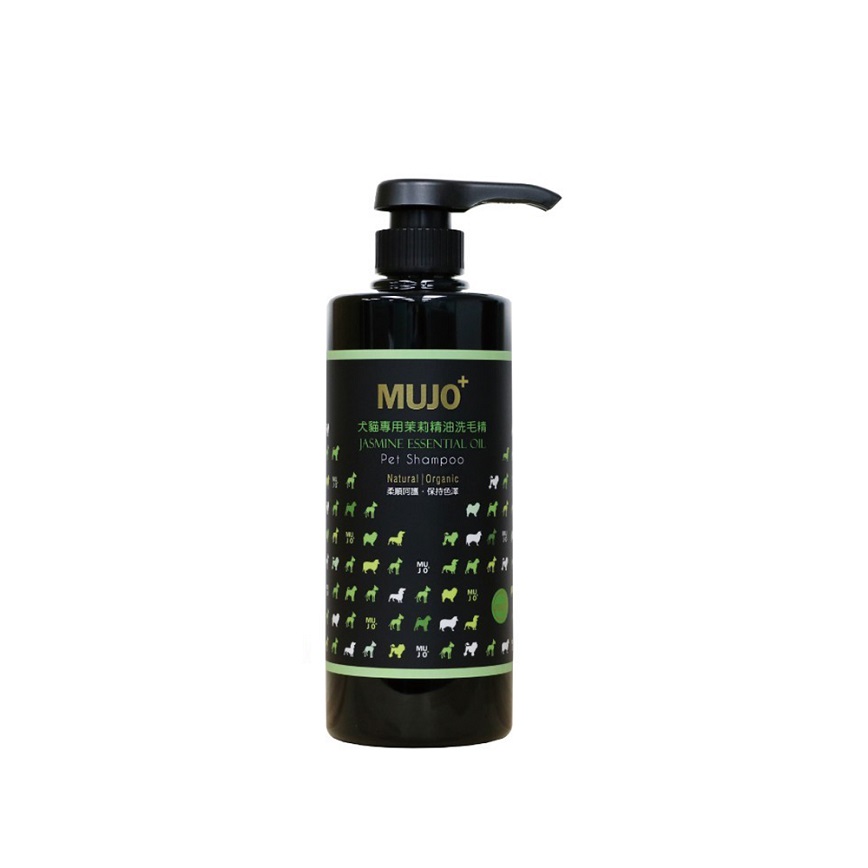 皮膚毛髮護理 MUJO+犬貓專用茉莉精油洗毛精(1:5稀釋使用)
