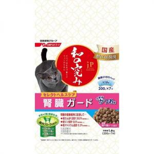 貓咪保健用品-日本日清-jP-Style-和の究-腎臟健康維持貓糧-鰹魚味-1_4kg-腎臟保健-防尿石-寵物用品速遞