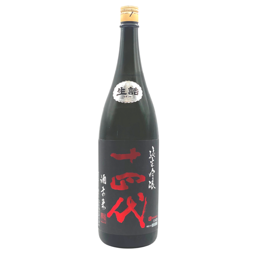 十四代 酒未來 純米吟釀 1.8L (黑底紅字) - 期間限定 (圖片3)