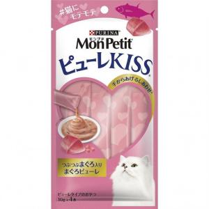 MonPetit-日本MonPetit-肉泥餐包-藍鰭吞拿魚肉碎-40g-粉紅-MonPetit-寵物用品速遞