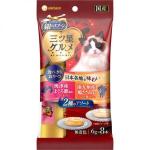 Unicharm 貓零食 日本銀匙肉泥餐包 雞肉及吞拿魚 48g (桃紅橙) 貓小食 Unicharm 三星銀匙 寵物用品速遞