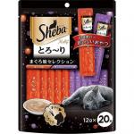 日本Sheba 鮮魚唧唧棒 吞拿魚拼吞拿海鮮 12g 20本入 (SMT30) 貓罐頭 貓濕糧 Sheba 寵物用品速遞
