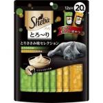 日本Sheba 鮮魚唧唧棒 雞肉拼雞肉白身魚 12g 20本入 (SMT32) 貓罐頭 貓濕糧 Sheba 寵物用品速遞
