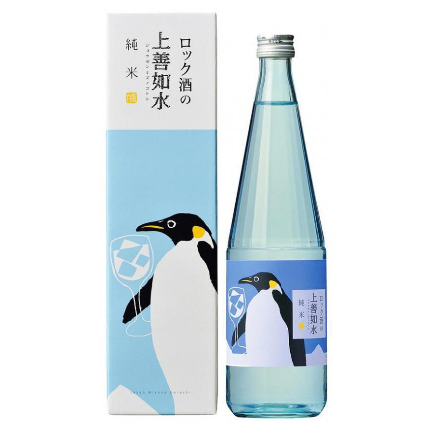 白瀧酒造 ロック酒の上善如水 純米酒 11% 720ml (圖片4)