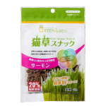 日本GREEN Labo 貓草20%增量 去毛球小食 原味 40g (桃紅) (停售) 貓咪保健用品 貓咪去毛球 寵物用品速遞