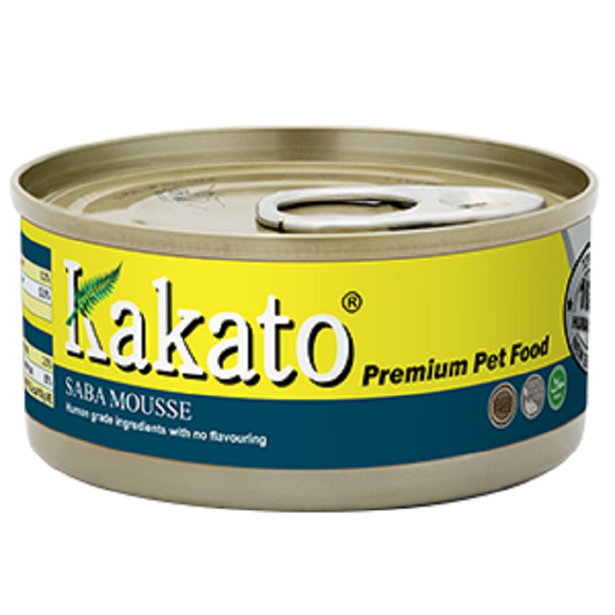 Kakato Kakato 罐頭 貓狗罐頭 鯖花魚慕絲 70g (貓狗共用) (TD0701THK)
