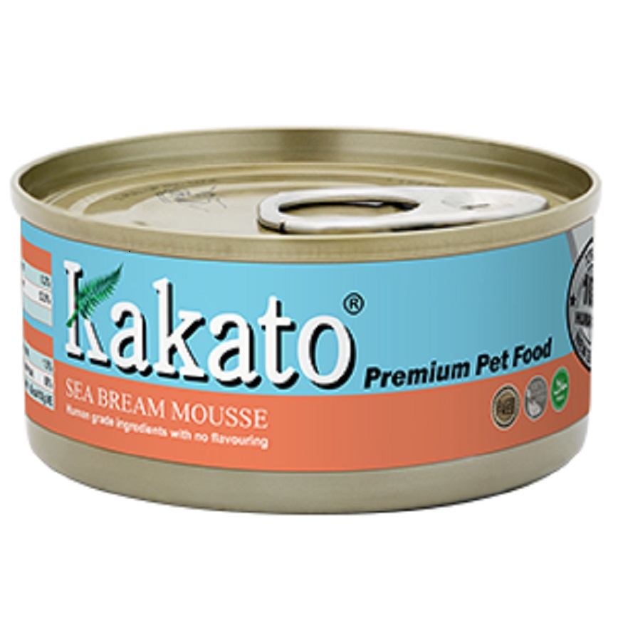Kakato Kakato 罐頭 貓狗罐頭 鯛魚慕絲 70g (貓狗共用) (TD0709THK)