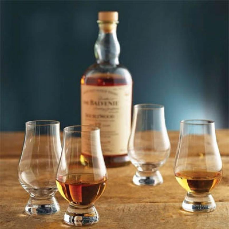 品鑑酒杯 威士忌杯 鬱金香形聞香杯 1隻 (圖片4)