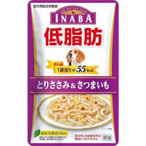 INABA-CIAO-日本CIAO狗狗低脂肪袋裝濕糧-雞胸肉及地瓜-RD-06-80g-紫-CIAO-INABA-寵物用品速遞