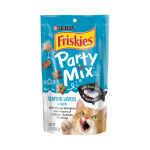 Friskies喜躍 Party Mix Crunch 貓零食 貓脆餅 海鮮(白魚+龍蝦+扇貝+蝦) 6oz (NE12363233) 貓零食 寵物零食 Friskies 喜躍 寵物用品速遞