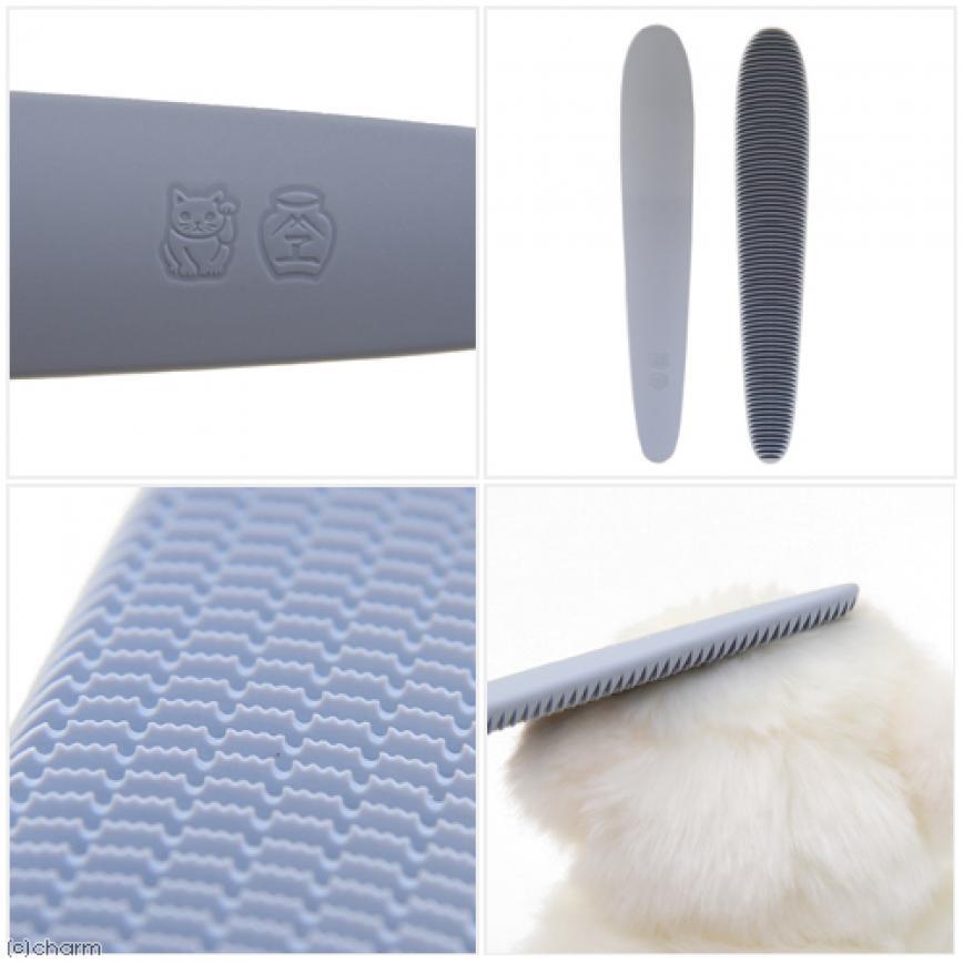 日本 大熱貓舌梳 灰色 1個入 (圖片3)