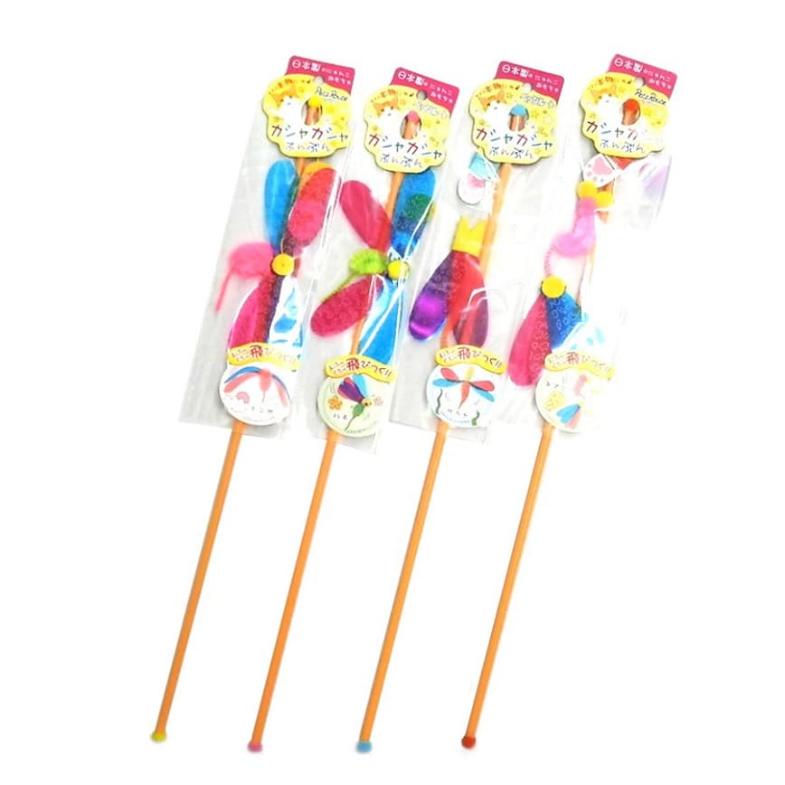 逗貓棒 日本Petz Route 魚竿型逗貓棒 蜻蜓或魚魚 (款式隨機)