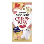 日本MonPetit Crispy Kiss 貓脆餅 高級三文魚味 30g (金) 貓小食 MonPetit 寵物用品速遞